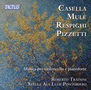 Roberto Trainini Stella Ala Luce P - Casella, Mule, Respighi & Pizzetti: in der Gruppe CD / Nyheter bei Bengans Skivbutik AB (5523928)