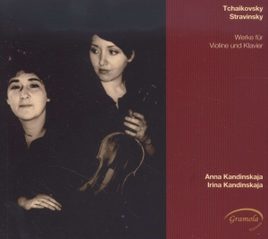 Kandinskaja Anna/Kandinskaja Irin - Works For Violin And Piano in der Gruppe CD / Klassiskt bei Bengans Skivbutik AB (5524237)