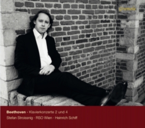 Stefan Stroissnig - Beethoven: Piano Concerto 2 & 4 in der Gruppe CD / Klassiskt bei Bengans Skivbutik AB (5524240)