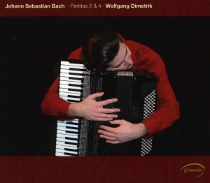 Dimetrik Wolfgang - Bach: Partitas 2 & 4 in der Gruppe CD / Klassiskt bei Bengans Skivbutik AB (5524255)