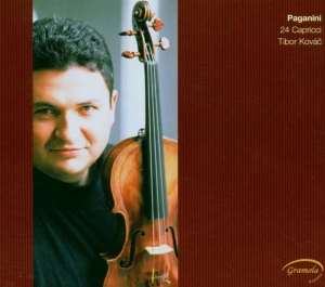 Kovac Tibor - Paganini: 24 Capricci in der Gruppe CD / Klassiskt bei Bengans Skivbutik AB (5524270)