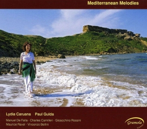 Caruana Lydia Gulda Paul - Mediterranian Melodies in der Gruppe CD / Klassiskt bei Bengans Skivbutik AB (5524282)