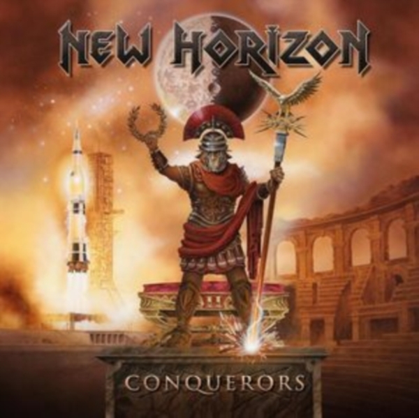 New Horizon - Conquerors (Orange Marble Vinyl) in der Gruppe UNSERE TIPPS / Freitagsveröffentlichungen / Fredag den 14:e Juni 2024 bei Bengans Skivbutik AB (5524421)