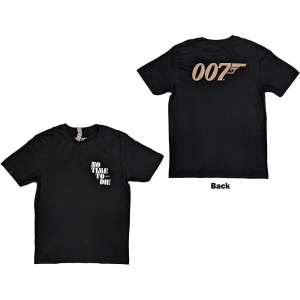 James Bond - No Time To Die & Logo Uni Bl    in der Gruppe MERCH / T-Shirt / Rockoff_Nya April24 bei Bengans Skivbutik AB (5524512r)