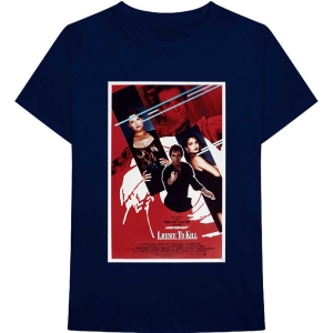 James Bond - Licence To Kill Poster Uni Navy    in der Gruppe MERCH / T-Shirt / Rockoff_Nya April24 bei Bengans Skivbutik AB (5524520r)