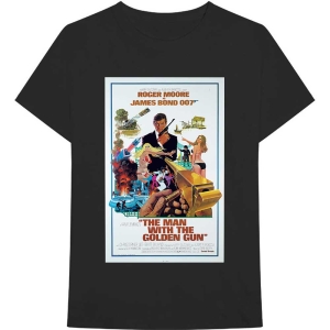 James Bond - The Man With The Golden Gun Poster Uni B in der Gruppe MERCH / T-Shirt / Rockoff_Nya April24 bei Bengans Skivbutik AB (5524521r)