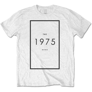 The 1975 - Original Logo Uni Wht   (XL) in der Gruppe MERCHANDISE / T-shirt / Pop-Rock bei Bengans Skivbutik AB (5524552)
