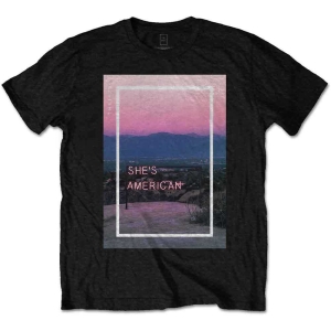 The 1975 - Shes American Uni Bl    in der Gruppe MERCHANDISE / T-shirt / Pop-Rock bei Bengans Skivbutik AB (5524558)