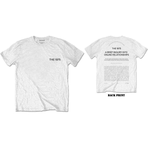 The 1975 - Abiior Welcome Welcome Uni Wht  1 in der Gruppe MERCH / T-Shirt / Rockoff_Nya April24 bei Bengans Skivbutik AB (5524624r)