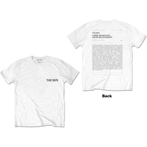The 1975 - A Brief Inquiry Uni Wht    in der Gruppe MERCH / T-Shirt / Rockoff_Nya April24 bei Bengans Skivbutik AB (5524630r)