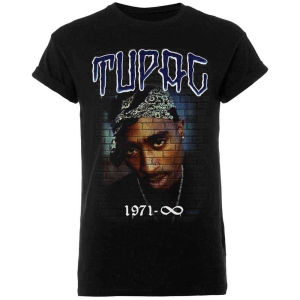 Tupac - Mural 1971 Uni Bl    in der Gruppe MERCHANDISE / T-shirt / Hip Hop-Rap bei Bengans Skivbutik AB (5524811r)