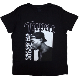 Tupac - Only God Text Lady Bl    in der Gruppe MERCHANDISE / T-shirt / Hip Hop-Rap bei Bengans Skivbutik AB (5524818r)
