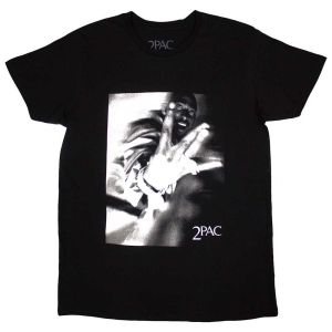 Tupac - Fingers Uni Bl    in der Gruppe MERCHANDISE / T-shirt / Hip Hop-Rap bei Bengans Skivbutik AB (5524826r)