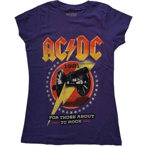 Ac/Dc - Ftatr 81 Lady Purp  1 in der Gruppe MERCHANDISE / T-shirt / Heavy Metal bei Bengans Skivbutik AB (5525192)