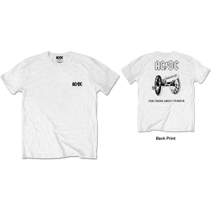 Ac/Dc - F&B Packaged About To Rock Uni Wht    in der Gruppe MERCH / Minsishops-merch / Ac/Dc bei Bengans Skivbutik AB (5525347r)