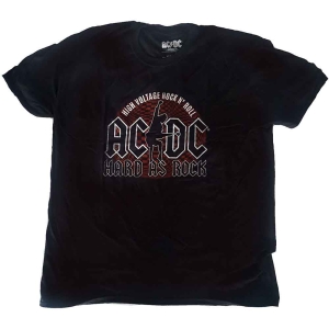 Ac/Dc - Hard As Rock Uni Bl    in der Gruppe MERCH / Minsishops-merch / Ac/Dc bei Bengans Skivbutik AB (5525400r)