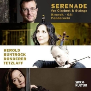 Kilian Herold & Barbara Buntrock & Florian Donderer  & Tanja Tetzlaff - Serenade For Clarinet & Strings in der Gruppe Övrigt /  bei Bengans Skivbutik AB (5525457)