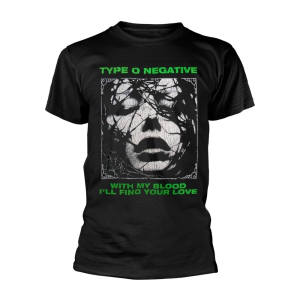 Type O Negative - T/S With My Blood (Xxl) in der Gruppe MERCH / Kleidung / T-Shirts bei Bengans Skivbutik AB (5525512)