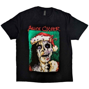 Alice Cooper - Xmas Card Uni Bl (M) in der Gruppe MERCHANDISE / T-shirt / Heavy Metal bei Bengans Skivbutik AB (5525581)