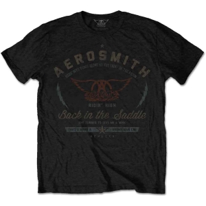 Aerosmith - Back In The Saddle Uni Bl    in der Gruppe MERCH / T-Shirt / Rockoff_Nya April24 bei Bengans Skivbutik AB (5525786r)