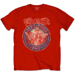 Aerosmith - Aero Force Uni Red    in der Gruppe MERCH / T-Shirt / Rockoff_Nya April24 bei Bengans Skivbutik AB (5525791r)