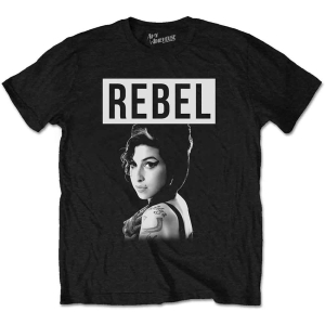 Amy Winehouse - Rebel Uni Bl    in der Gruppe MERCH / T-Shirt / Rockoff_Nya April24 bei Bengans Skivbutik AB (5526064r)