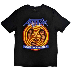 Anthrax - State Of Euphoria Uni Bl    in der Gruppe MERCH / T-Shirt / Rockoff_Nya April24 bei Bengans Skivbutik AB (5526160r)