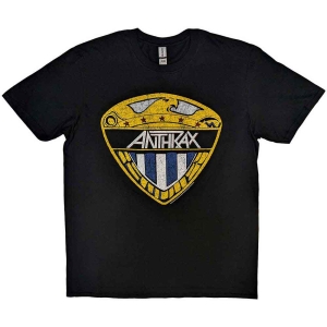 Anthrax - Eagle Shield Uni Bl    in der Gruppe MERCH / T-Shirt / Rockoff_Nya April24 bei Bengans Skivbutik AB (5526165r)