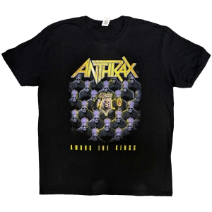 Anthrax - Among The Kings Fp Uni Bl    in der Gruppe MERCH / T-Shirt / Rockoff_Nya April24 bei Bengans Skivbutik AB (5526176r)