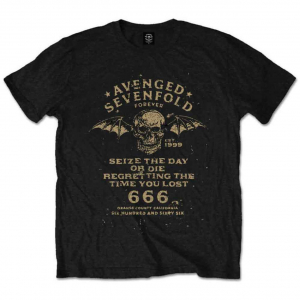 Avenged Sevenfold - Seize The Day Uni Bl 2 in der Gruppe BW-T-shirts bei Bengans Skivbutik AB (5526300)
