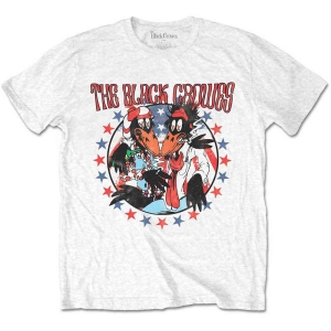 The Black Crowes - Americana Uni Wht    in der Gruppe MERCH / T-Shirt / Rockoff_Nya April24 bei Bengans Skivbutik AB (5526616r)
