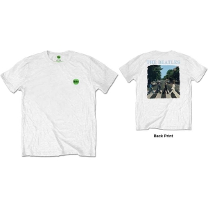 The Beatles - F&B Packaged Abbey Road & Logo Uni Wht   in der Gruppe MERCH / T-Shirt / Rockoff_Nya April24 bei Bengans Skivbutik AB (5527425r)