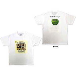 The Beatles - Vtge Long & Winding Road Uni Wht    in der Gruppe MERCH / T-Shirt / Rockoff_Nya April24 bei Bengans Skivbutik AB (5527473r)