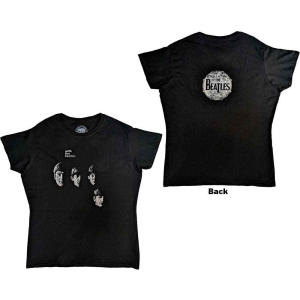 The Beatles - Vtge With Beatles Lady Bl    in der Gruppe MERCH / T-Shirt / Rockoff_Nya April24 bei Bengans Skivbutik AB (5527474r)