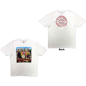 The Beatles - Vtge Sgt Pepper Uni Wht    in der Gruppe MERCH / T-Shirt / Rockoff_Nya April24 bei Bengans Skivbutik AB (5527482r)