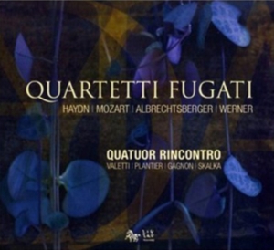 Haydn / Mozart - Quartetti Fugati in der Gruppe CD bei Bengans Skivbutik AB (552749)
