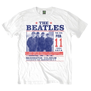 The Beatles - Washington Coliseum Uni Wht  2 in der Gruppe MERCHANDISE / T-shirt / Pop-Rock bei Bengans Skivbutik AB (5527548)