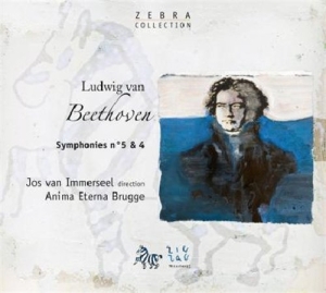 Beethoven - Symphonies 4&5 in der Gruppe CD / Klassiskt bei Bengans Skivbutik AB (552769)