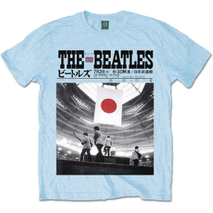 The Beatles - At The Budokan Uni Lht Blue    in der Gruppe MERCH / T-Shirt / Rockoff_Nya April24 bei Bengans Skivbutik AB (5527798r)