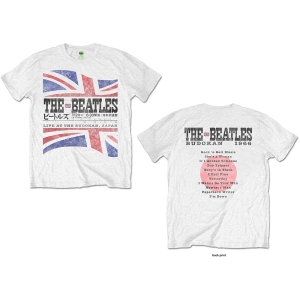 The Beatles - Budokan Set List Uni Wht    in der Gruppe MERCH / T-Shirt / Rockoff_Nya April24 bei Bengans Skivbutik AB (5527813r)