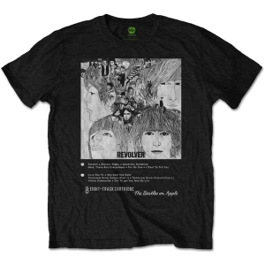 The Beatles - Revolver 8 Track Uni Bl    in der Gruppe MERCH / T-Shirt / Rockoff_Nya April24 bei Bengans Skivbutik AB (5527817r)
