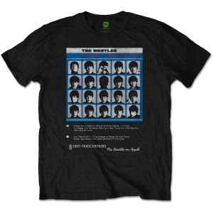 The Beatles - Hard Days Night 8 Track Uni Bl    in der Gruppe MERCH / T-Shirt / Rockoff_Nya April24 bei Bengans Skivbutik AB (5527820r)