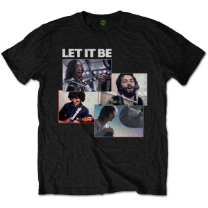 The Beatles - Let It Be Recording Shots Uni Bl  2 in der Gruppe MERCHANDISE / T-shirt / Pop-Rock bei Bengans Skivbutik AB (5528164)