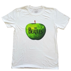The Beatles - Apple Uni Wht    in der Gruppe MERCH / T-Shirt / Rockoff_Nya April24 bei Bengans Skivbutik AB (5528292r)
