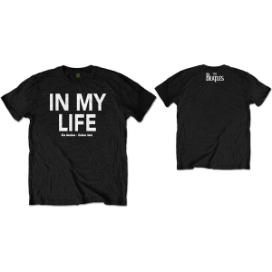 The Beatles - In My Life Uni Bl    in der Gruppe MERCH / T-Shirt / Rockoff_Nya April24 bei Bengans Skivbutik AB (5528303r)