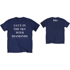 The Beatles - Lucy? Uni Navy    in der Gruppe MERCH / T-Shirt / Rockoff_Nya April24 bei Bengans Skivbutik AB (5528307r)