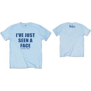 The Beatles - I've Just Seen A Face Uni Blue    in der Gruppe MERCH / T-Shirt / Rockoff_Nya April24 bei Bengans Skivbutik AB (5528314r)