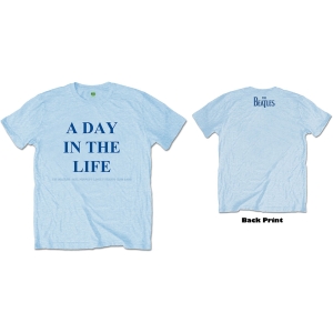 The Beatles - A Day In The Life Uni Blue    in der Gruppe MERCH / T-Shirt / Rockoff_Nya April24 bei Bengans Skivbutik AB (5528315r)