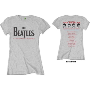 The Beatles - Candlestick Park Lady Grey    in der Gruppe MERCH / T-Shirt / Rockoff_Nya April24 bei Bengans Skivbutik AB (5528328r)