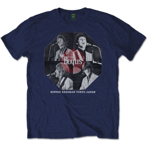 The Beatles - Budokan Octagon Uni Navy    in der Gruppe MERCH / T-Shirt / Rockoff_Nya April24 bei Bengans Skivbutik AB (5528333r)